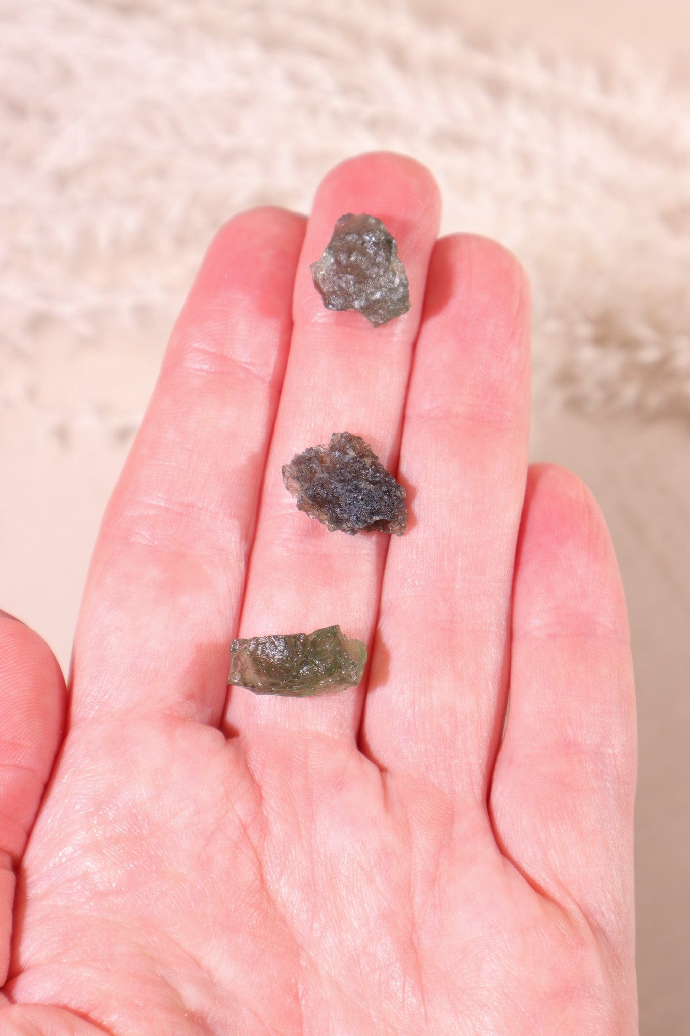 Moldavite Tektite - Intuitively Chosen Tektites 0.70 - 0.80 Grams Tali & Loz Crystals