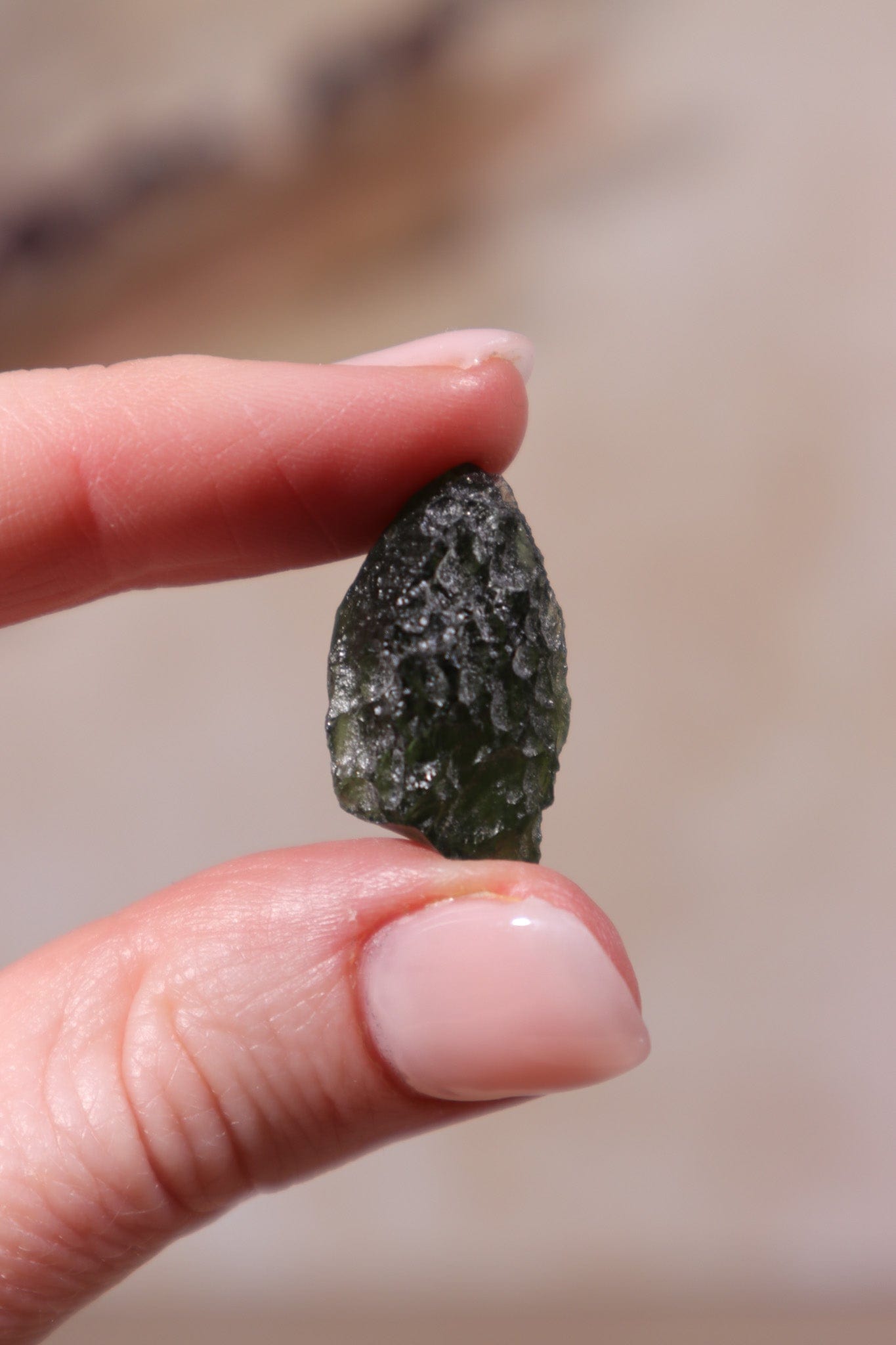 Moldavite Tektite - Sold as Seen Tektites Tali & Loz Crystals