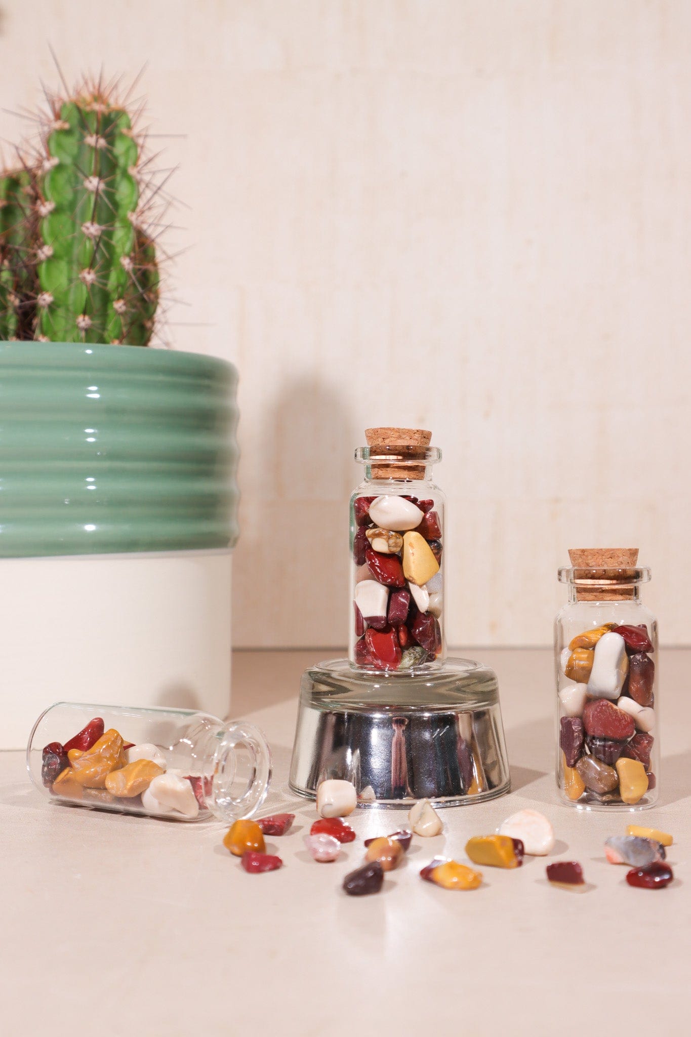 Mookaite Chip Bottles 10ml - Tali & Loz Crystals