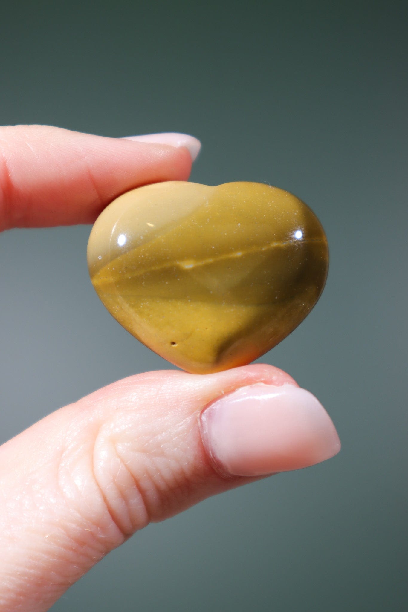 Mookaite Hearts 3x2.5cm - Tali & Loz Crystals