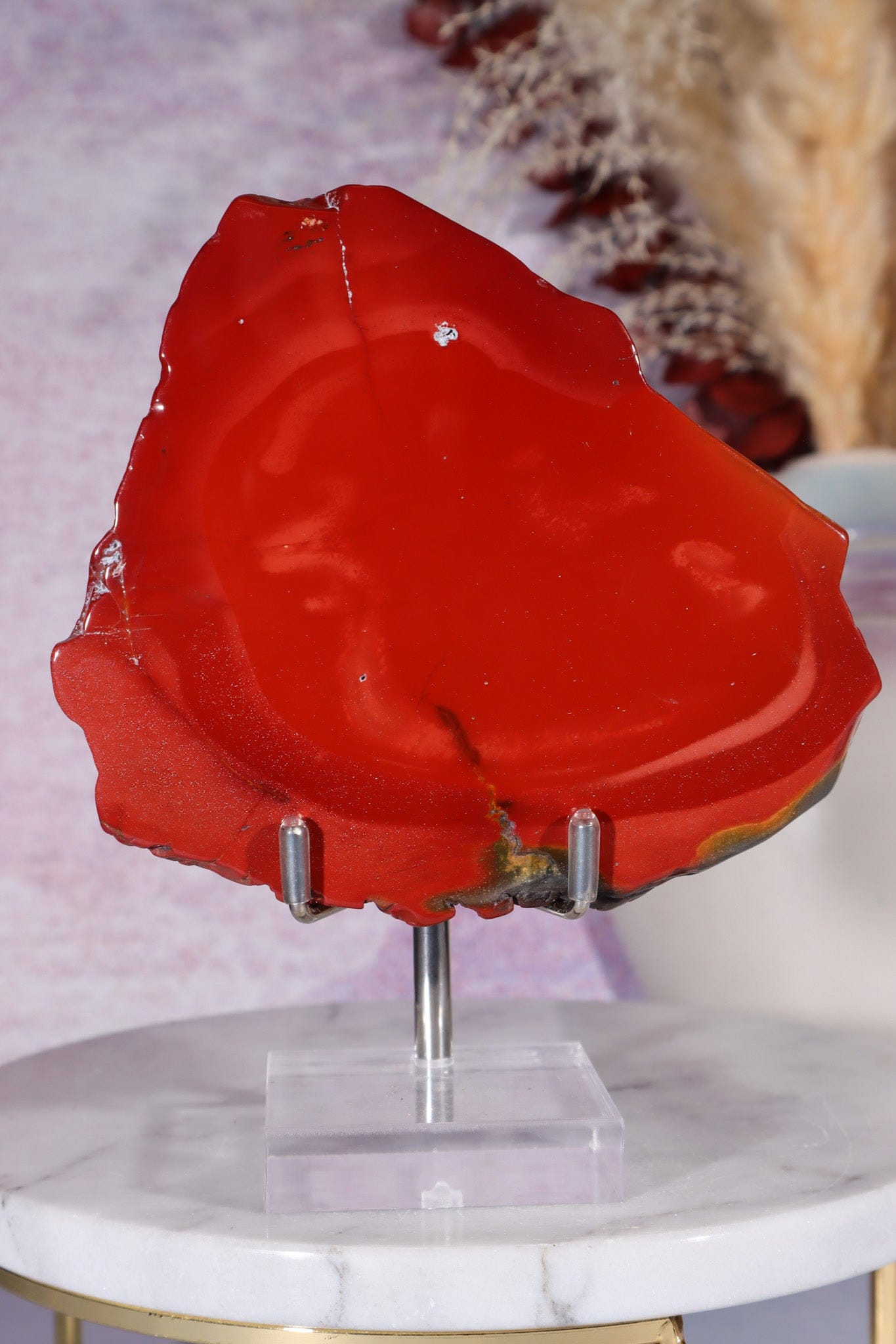 Mookaite Jasper Slice 10.5cm, Australia Slices Tali & Loz Crystals