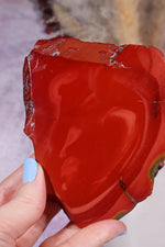 Mookaite Jasper Slice 10.5cm, Australia Slices Tali & Loz Crystals