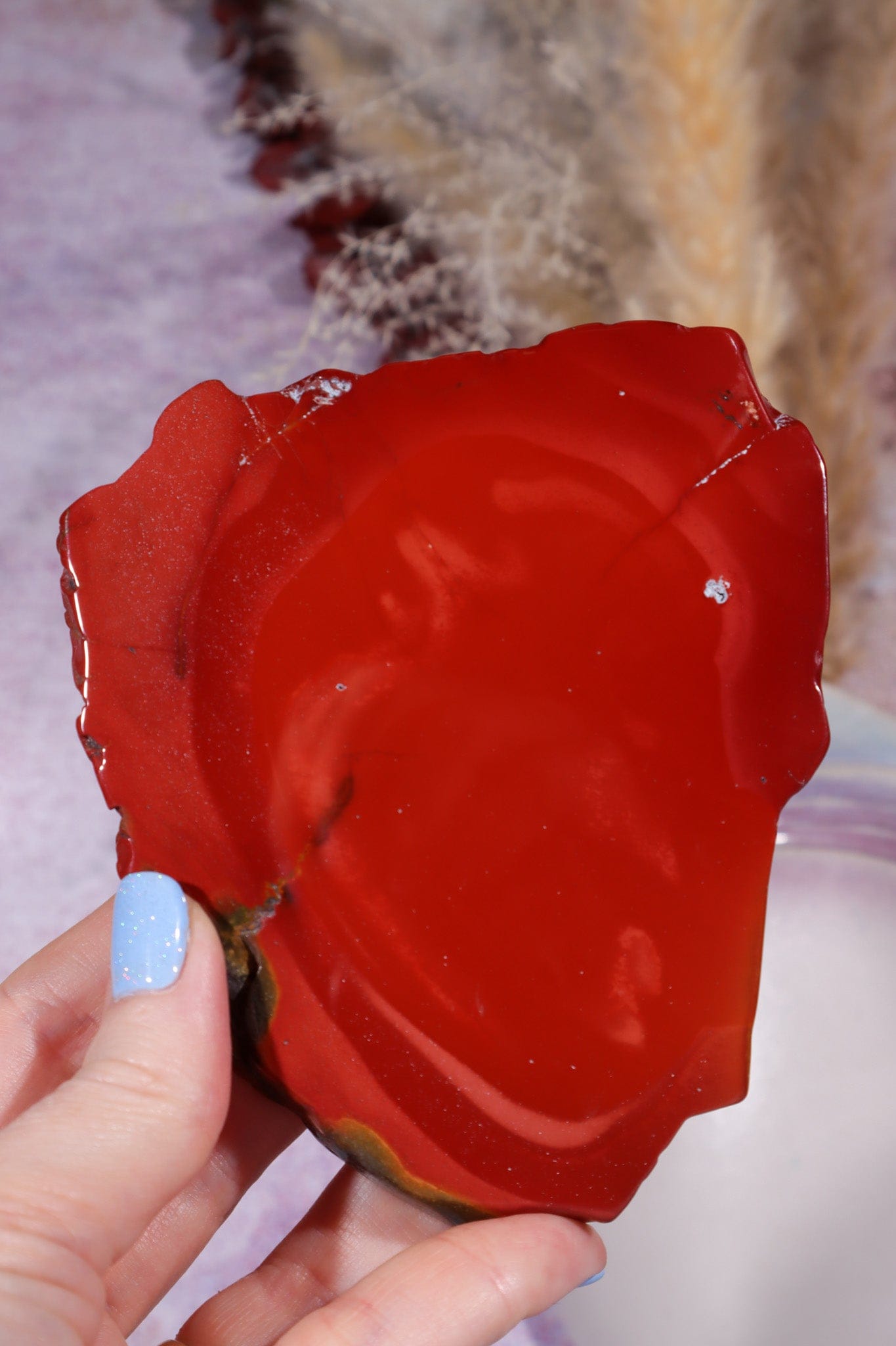 Mookaite Jasper Slice 10.5cm, Australia Slices Tali & Loz Crystals