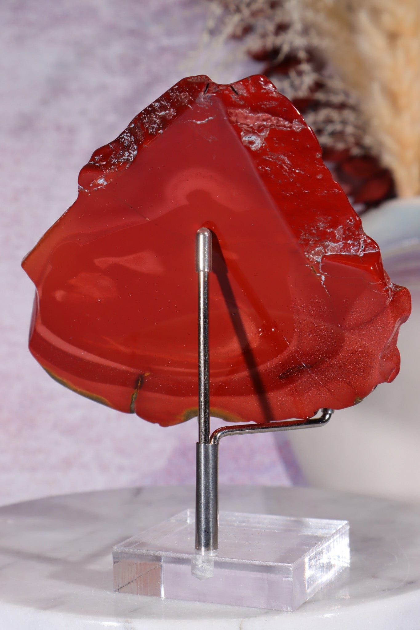 Mookaite Jasper Slice 10.5cm, Australia Slices Tali & Loz Crystals