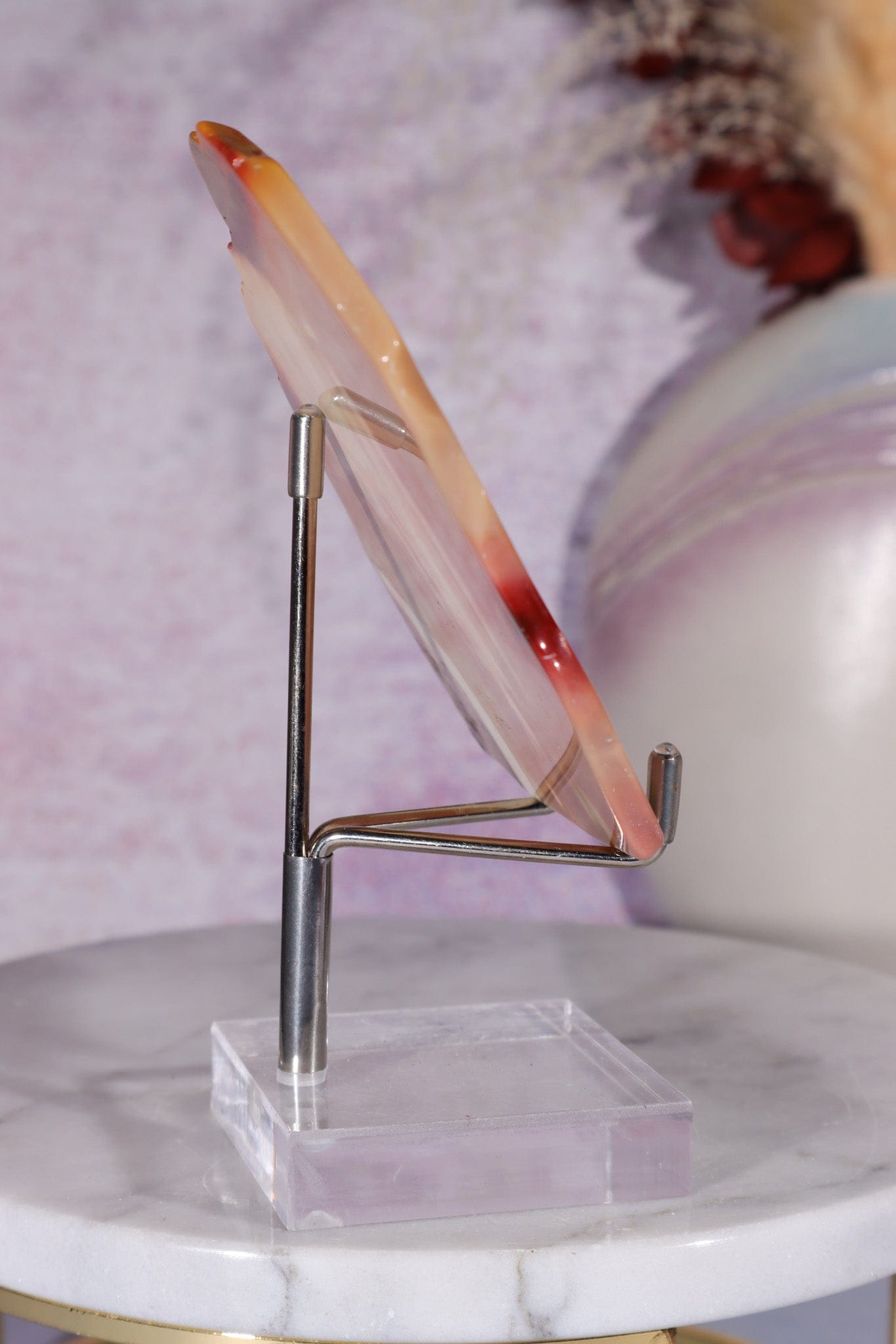 Mookaite Jasper Slice 10cm, Australia Slices Tali & Loz Crystals