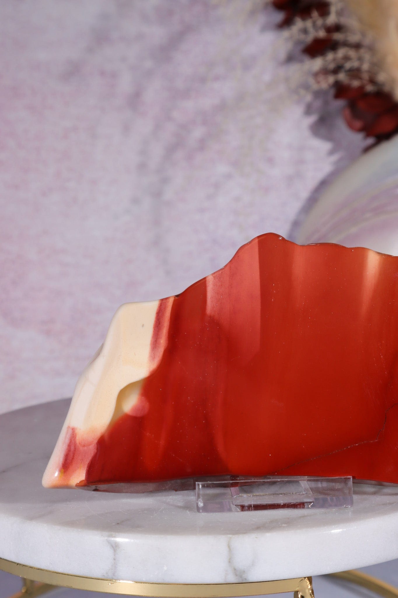 Mookaite Jasper Slice 11cm, Australia Slices Tali & Loz Crystals