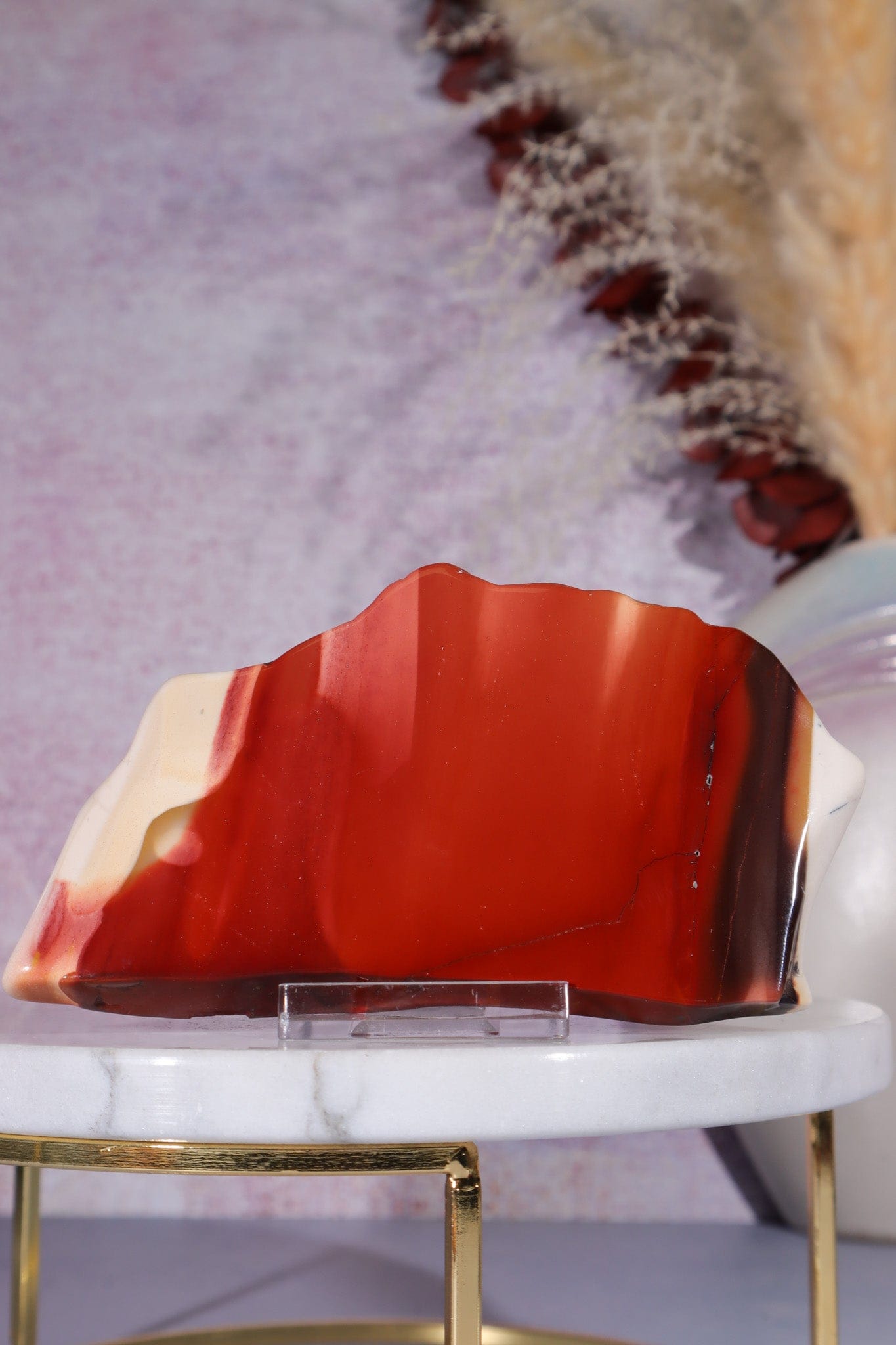 Mookaite Jasper Slice 11cm, Australia Slices Tali & Loz Crystals