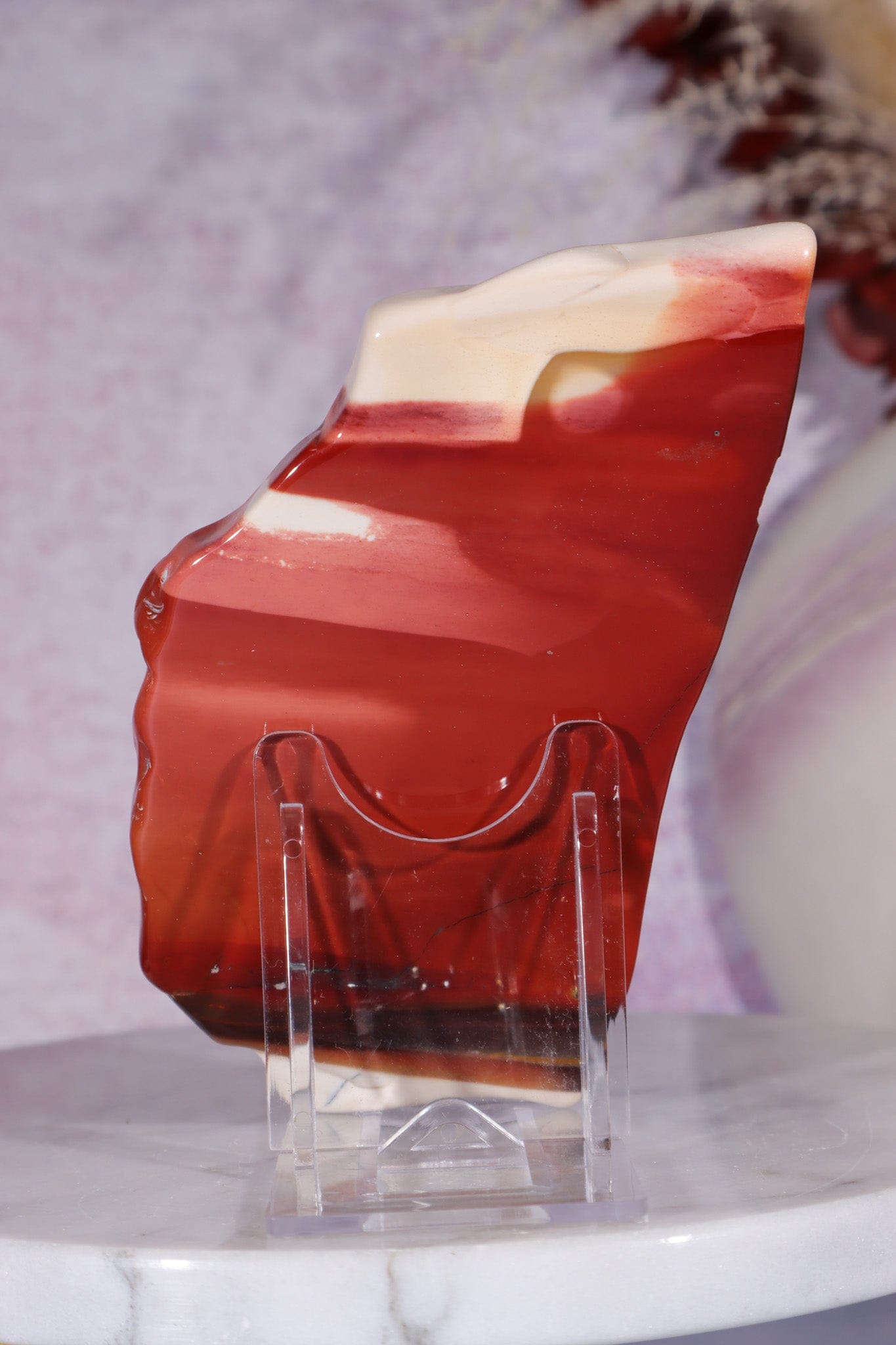 Mookaite Jasper Slice 11cm, Australia Slices Tali & Loz Crystals