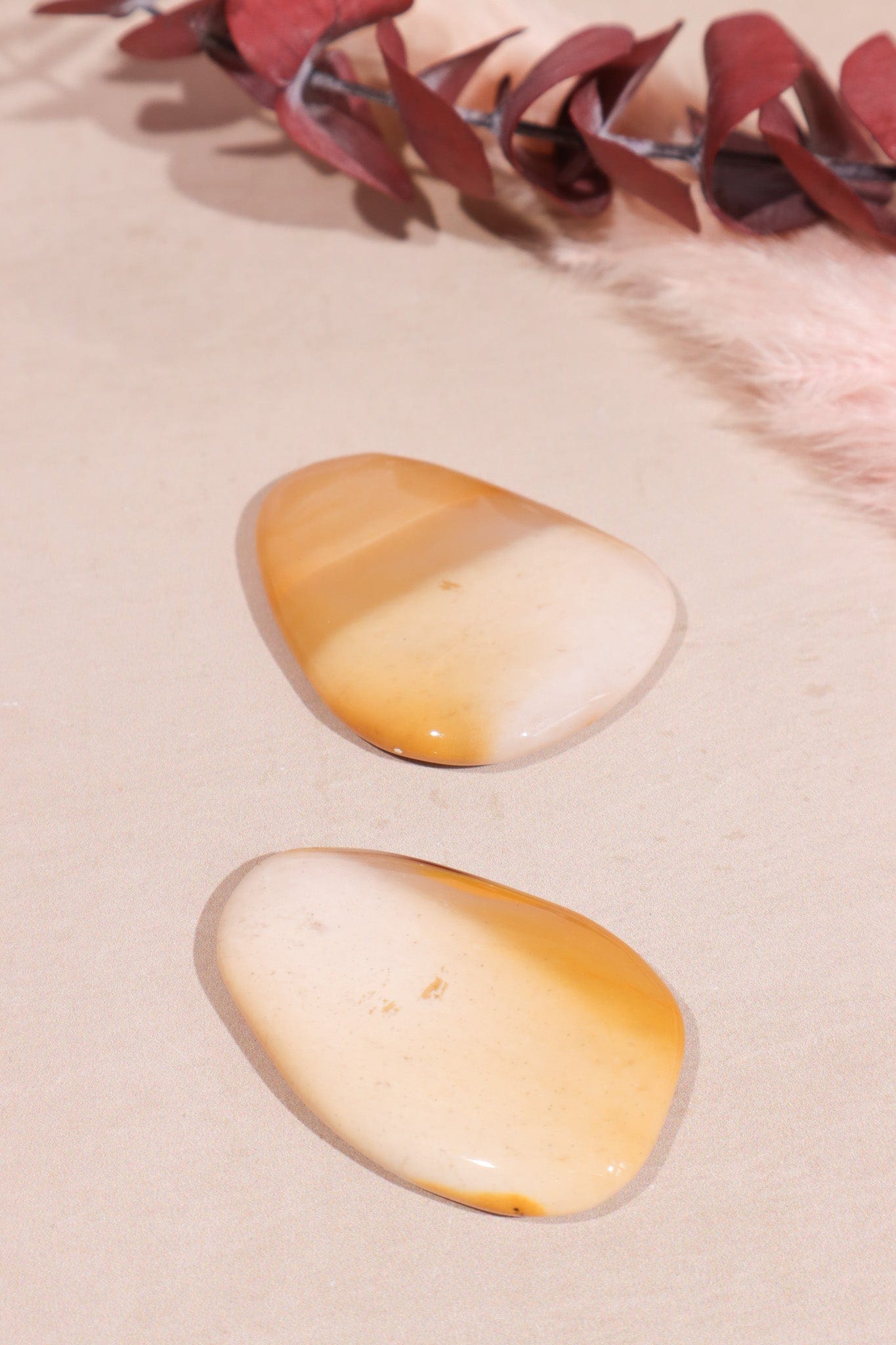 Mookaite Palmstones 5cm - Tali & Loz Crystals