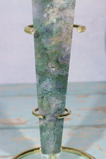 Moss Agate Wand 22cm Wand Tali & Loz Crystals