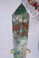 Moss Agate Wand 22cm Wand Tali & Loz Crystals