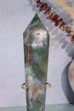 Moss Agate Wand 22cm Wand Tali & Loz Crystals