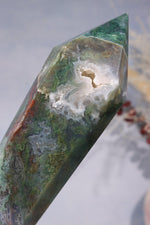 Moss Agate Wand 22cm Wand Tali & Loz Crystals