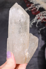 Multi Terminated Quartz Tower with Self Healed Termination Towers Tali & Loz Crystals