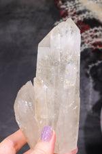 Multi Terminated Quartz Tower with Self Healed Termination Towers Tali & Loz Crystals