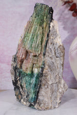 Multicolour Tourmaline With Stand From Quebec, Canada Specimen Tali & Loz Crystals