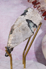 Multicolour Tourmaline With Stand From Quebec, Canada Specimen Tali & Loz Crystals