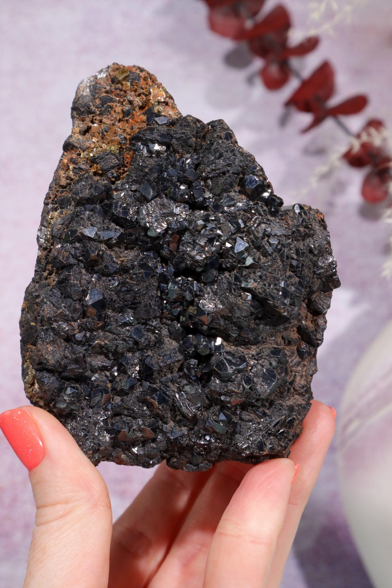 Natural Hematite Cluster 0.55KG, Sold As Seen Tumblestones Tali & Loz Crystals