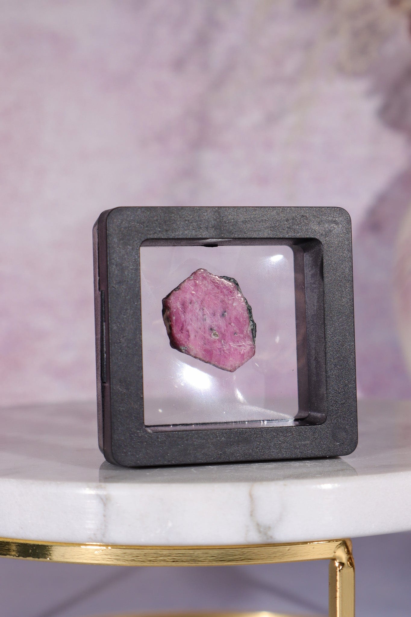 Natural Hexagonal Rough Ruby 2cm Rough Crystals Tali & Loz Crystals