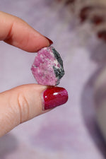 Natural Hexagonal Rough Ruby 2cm Rough Crystals Tali & Loz Crystals