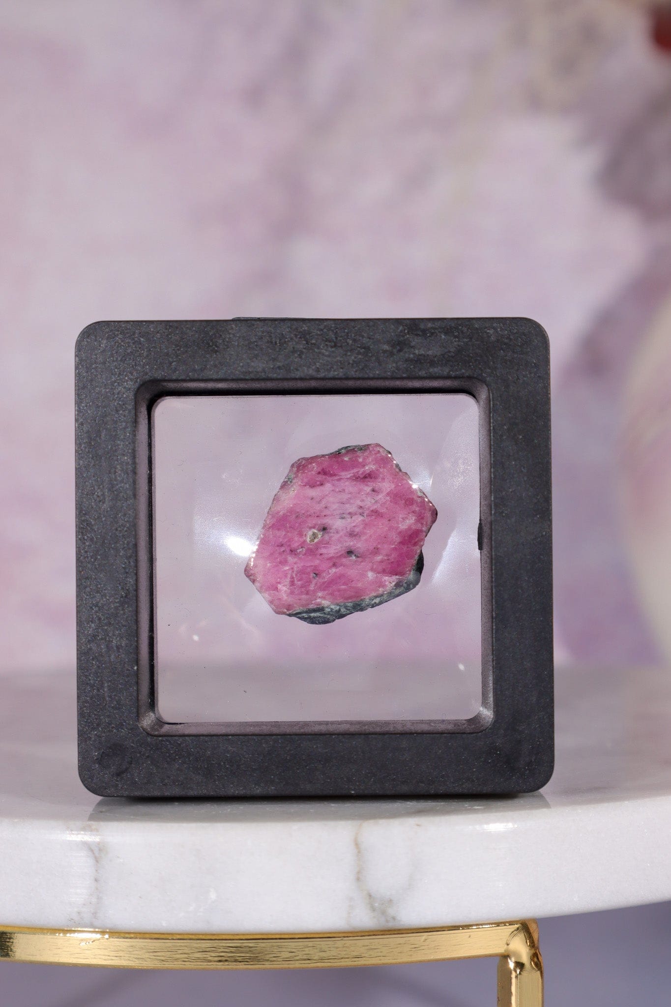 Natural Hexagonal Rough Ruby 2cm Rough Crystals Tali & Loz Crystals