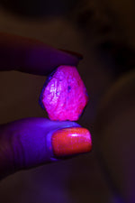 Natural Hexagonal Rough Ruby 2cm Rough Crystals Tali & Loz Crystals