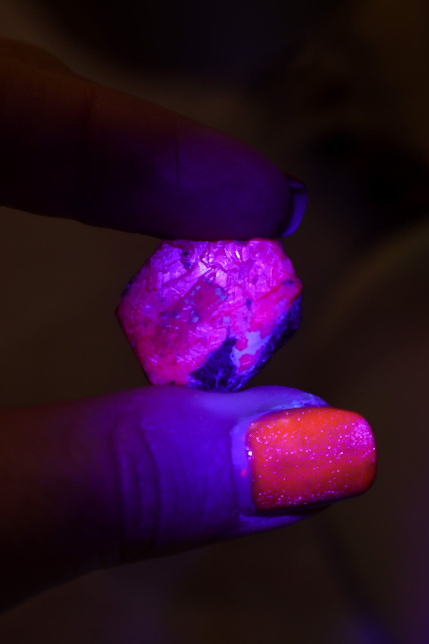 Natural Hexagonal Rough Ruby 2cm Rough Crystals Tali & Loz Crystals