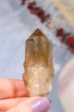 Natural Kundalini Citrine Point 6.5cm Specimen Tali & Loz Crystals
