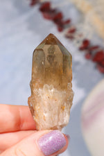 Natural Kundalini Citrine Point 6.5cm Specimen Tali & Loz Crystals