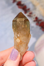 Natural Kundalini Citrine Point 6.5cm Specimen Tali & Loz Crystals