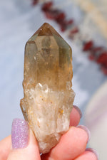Natural Kundalini Citrine Point 6.5cm Specimen Tali & Loz Crystals