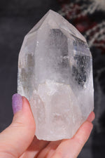 Natural Lemurian Quartz Point 338gr Points Tali & Loz Crystals