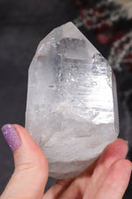 Natural Lemurian Quartz Point 338gr Points Tali & Loz Crystals