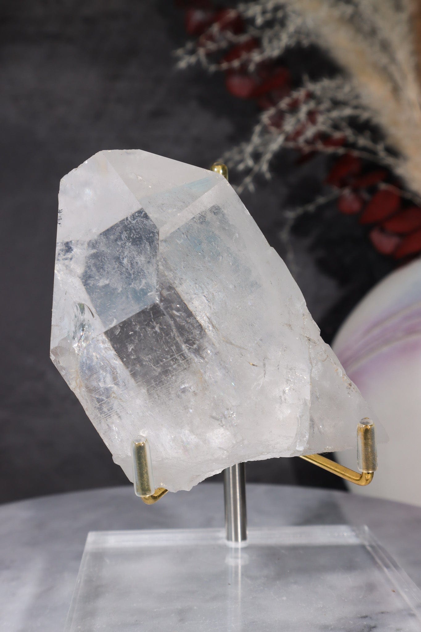 Natural Lemurian Quartz Point 338gr Points Tali & Loz Crystals