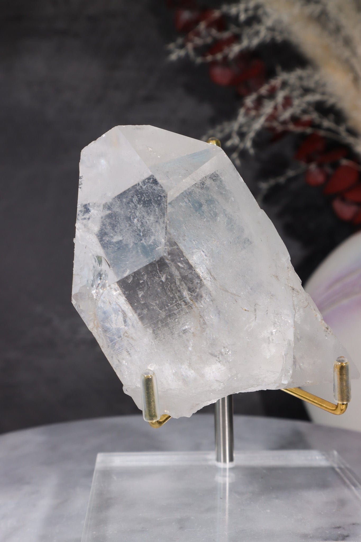 Natural Lemurian Quartz Point 338gr Points Tali & Loz Crystals