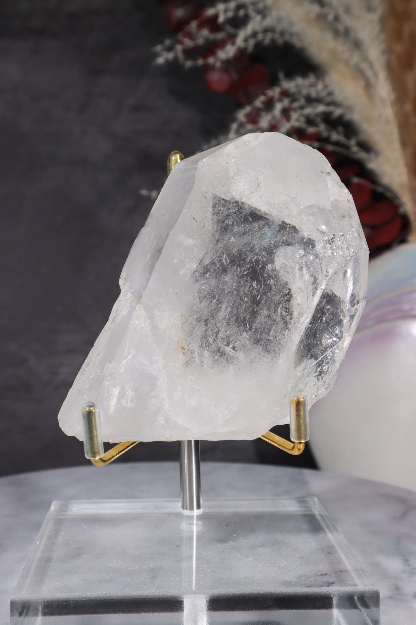 Natural Lemurian Quartz Point 338gr Points Tali & Loz Crystals