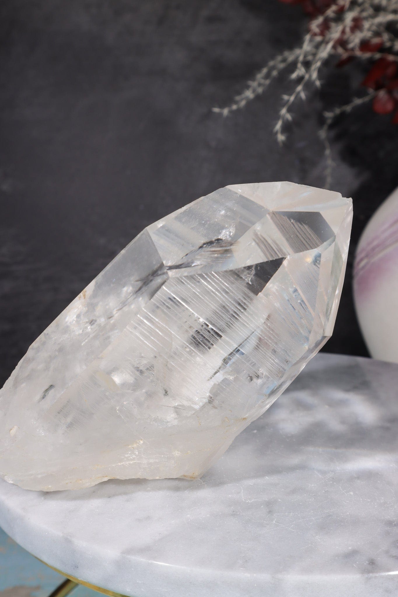 Natural Lemurian Quartz Point Points Tali & Loz Crystals