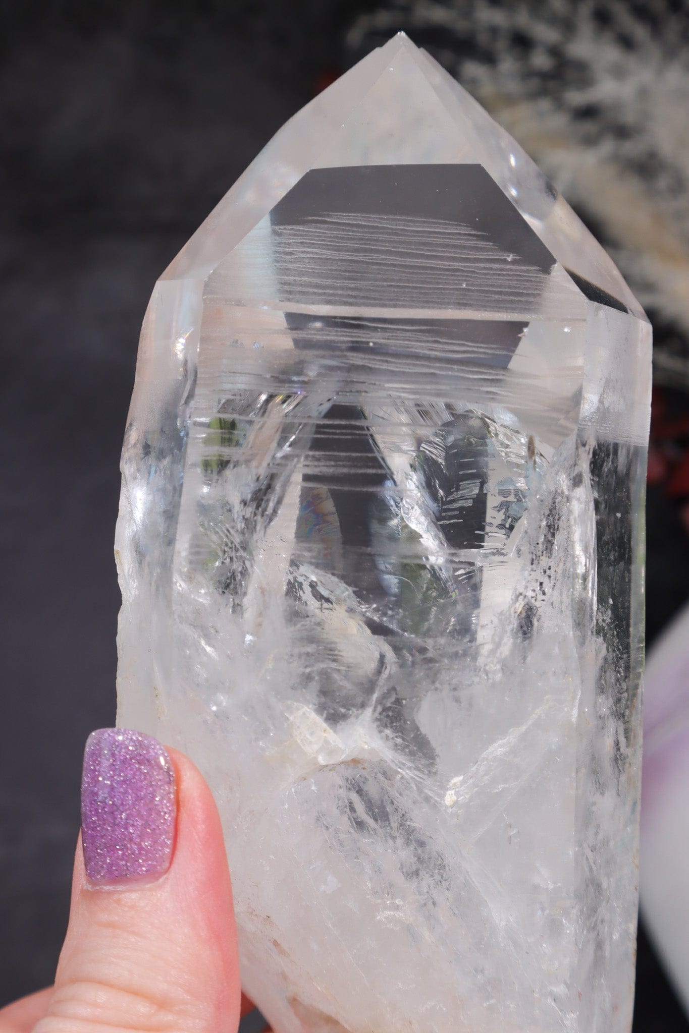 Natural Lemurian Quartz Point Points Tali & Loz Crystals