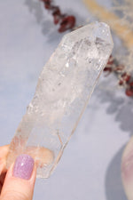 Natural Rough Clear Quartz Flat Point 11cm Points Tali & Loz Crystals