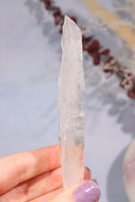 Natural Rough Clear Quartz Flat Point 11cm Points Tali & Loz Crystals
