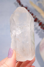 Natural Rough Clear Quartz Point 8.7cm Points Tali & Loz Crystals