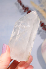 Natural Rough Clear Quartz Point 8.7cm Points Tali & Loz Crystals