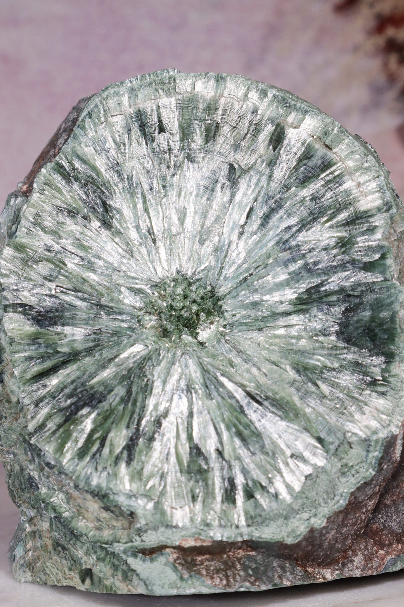 Natural Seraphinite Specimen 0.65KG, Russia Specimen Tali & Loz Crystals