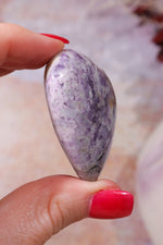 Natural Tiffany Stone Heart, Sold As Seen Hearts Tali & Loz Crystals