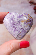 Natural Tiffany Stone Heart, Sold As Seen Hearts Tali & Loz Crystals