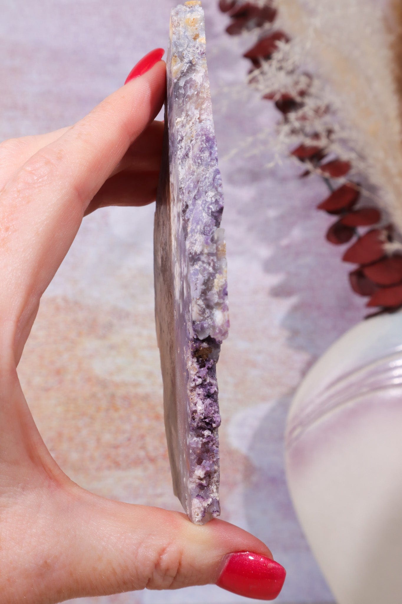 Natural Tiffany Stone Slice | Sold As Seen Specimen Tali & Loz Crystals