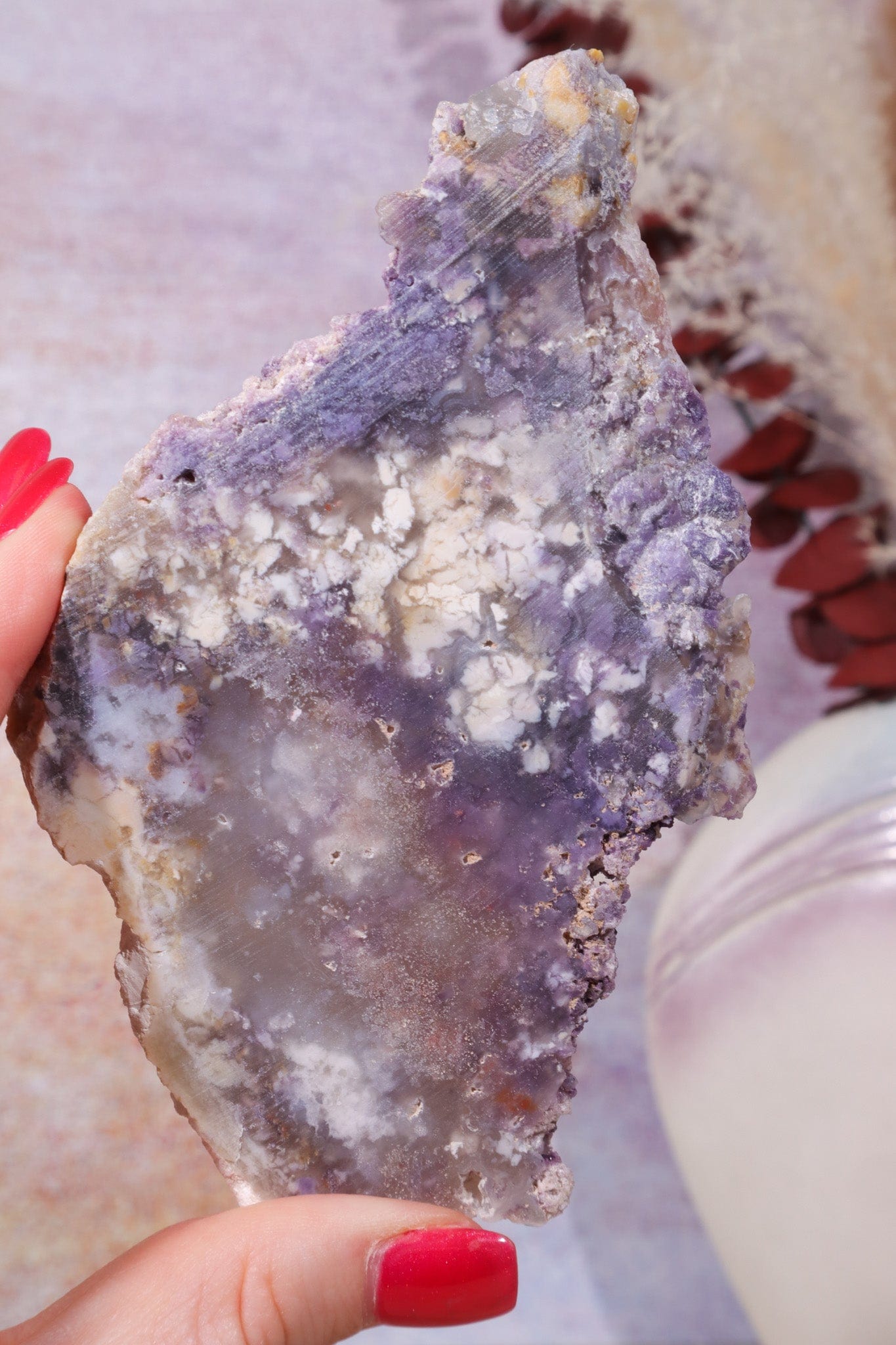 Natural Tiffany Stone Slice | Sold As Seen Specimen Tali & Loz Crystals