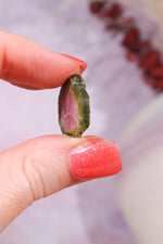 Natural Watermelon Tourmaline Slice 3.42gr | Brazil Slices Tali & Loz Crystals