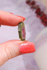 Natural Watermelon Tourmaline Slice 3.42gr | Brazil Slices Tali & Loz Crystals