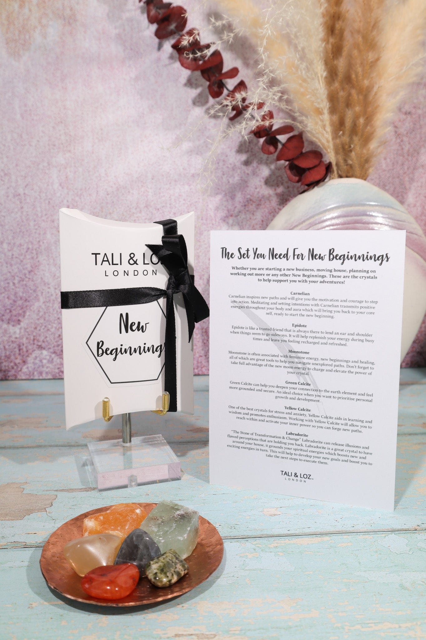 New Beginnings Crystal Gift Set Sets Tali & Loz